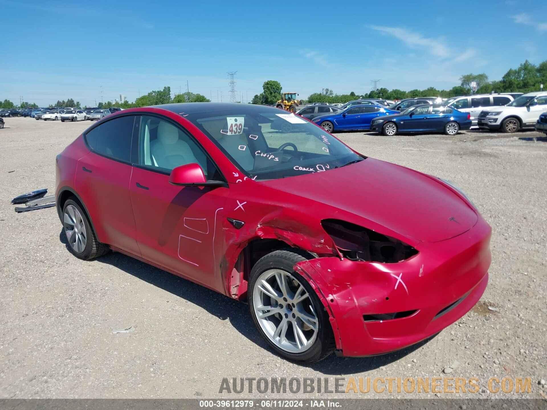 5YJYGDEE6MF212774 TESLA MODEL Y 2021