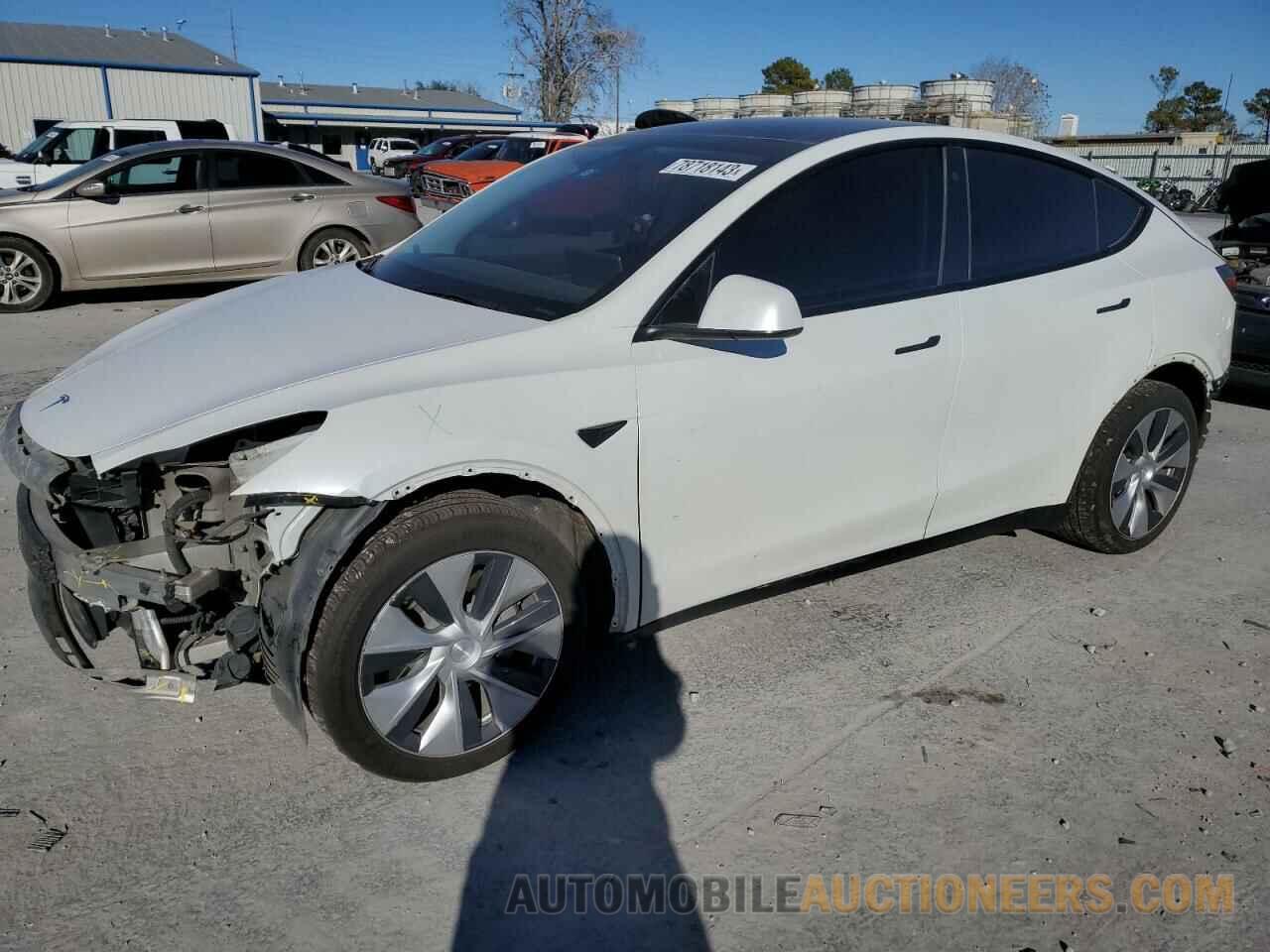 5YJYGDEE6MF231292 TESLA MODEL Y 2021