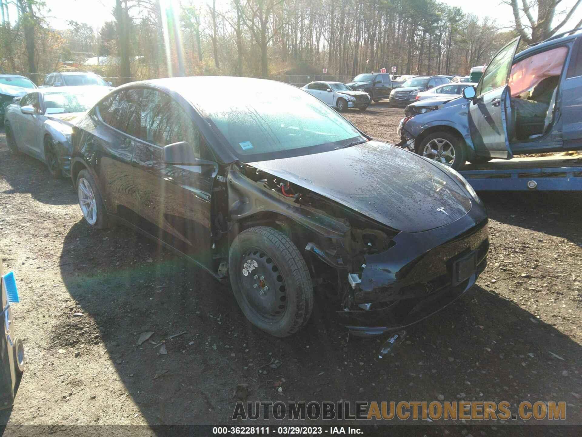 5YJYGDEE6MF233186 TESLA MODEL Y 2021