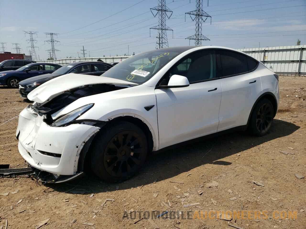 5YJYGDEE6MF233415 TESLA MODEL Y 2021