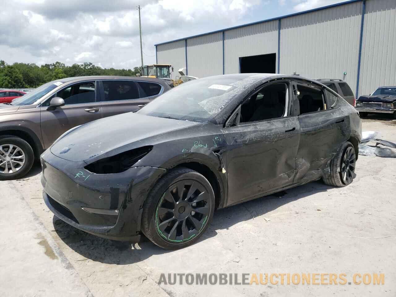 5YJYGDEE6MF253292 TESLA MODEL Y 2021