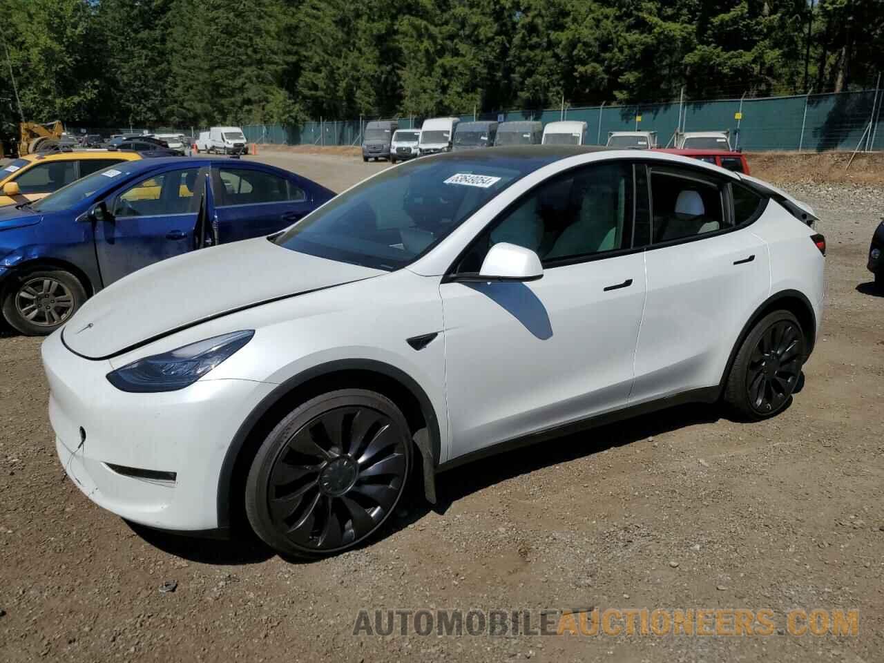 5YJYGDEE6MF257388 TESLA MODEL Y 2021