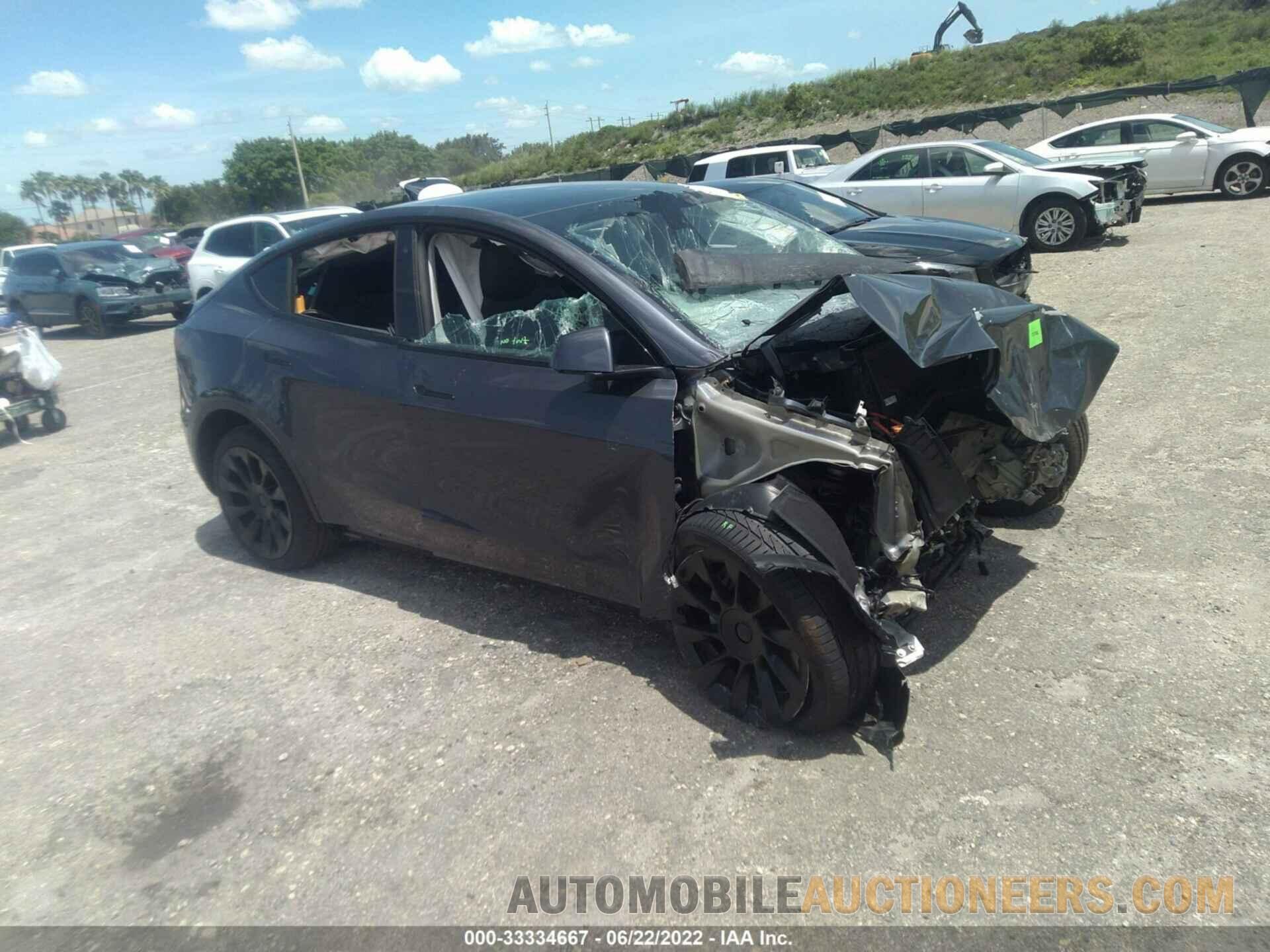 5YJYGDEE6MF259531 TESLA MODEL Y 2021