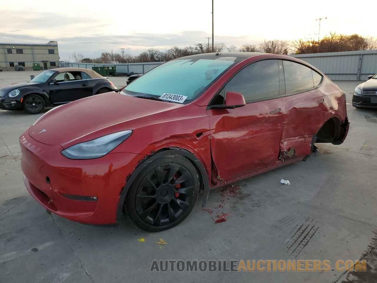 5YJYGDEE6MF264843 TESLA MODEL Y 2021