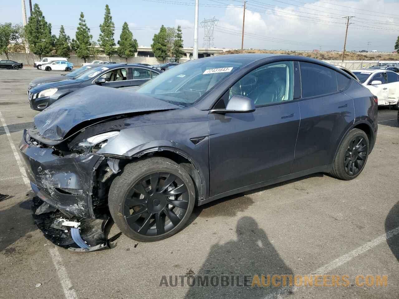 5YJYGDEE6MF273090 TESLA MODEL Y 2021