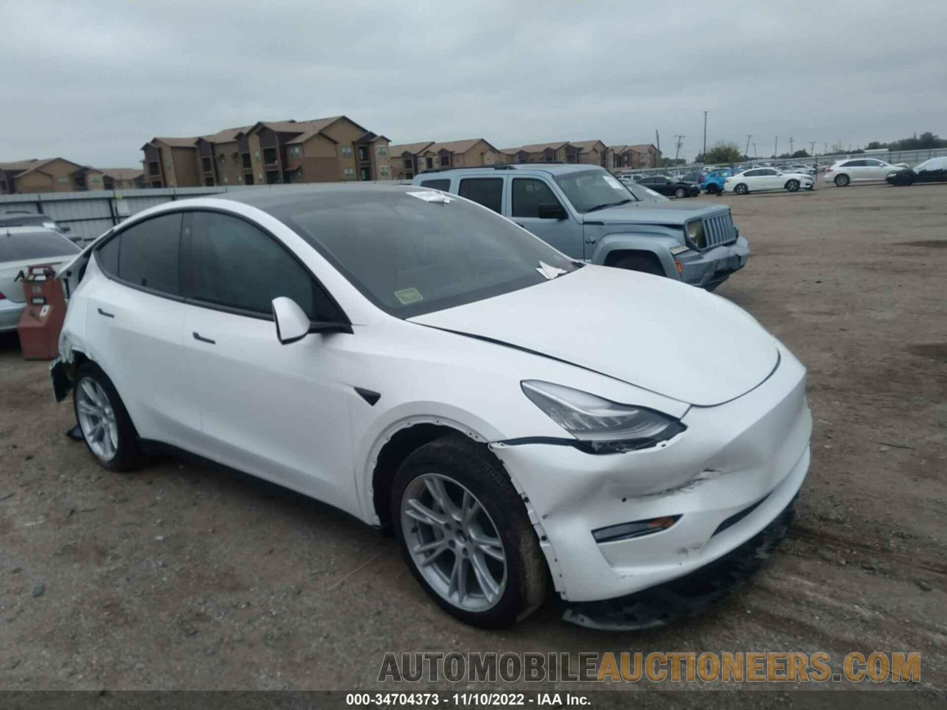 5YJYGDEE6MF287264 TESLA MODEL Y 2021