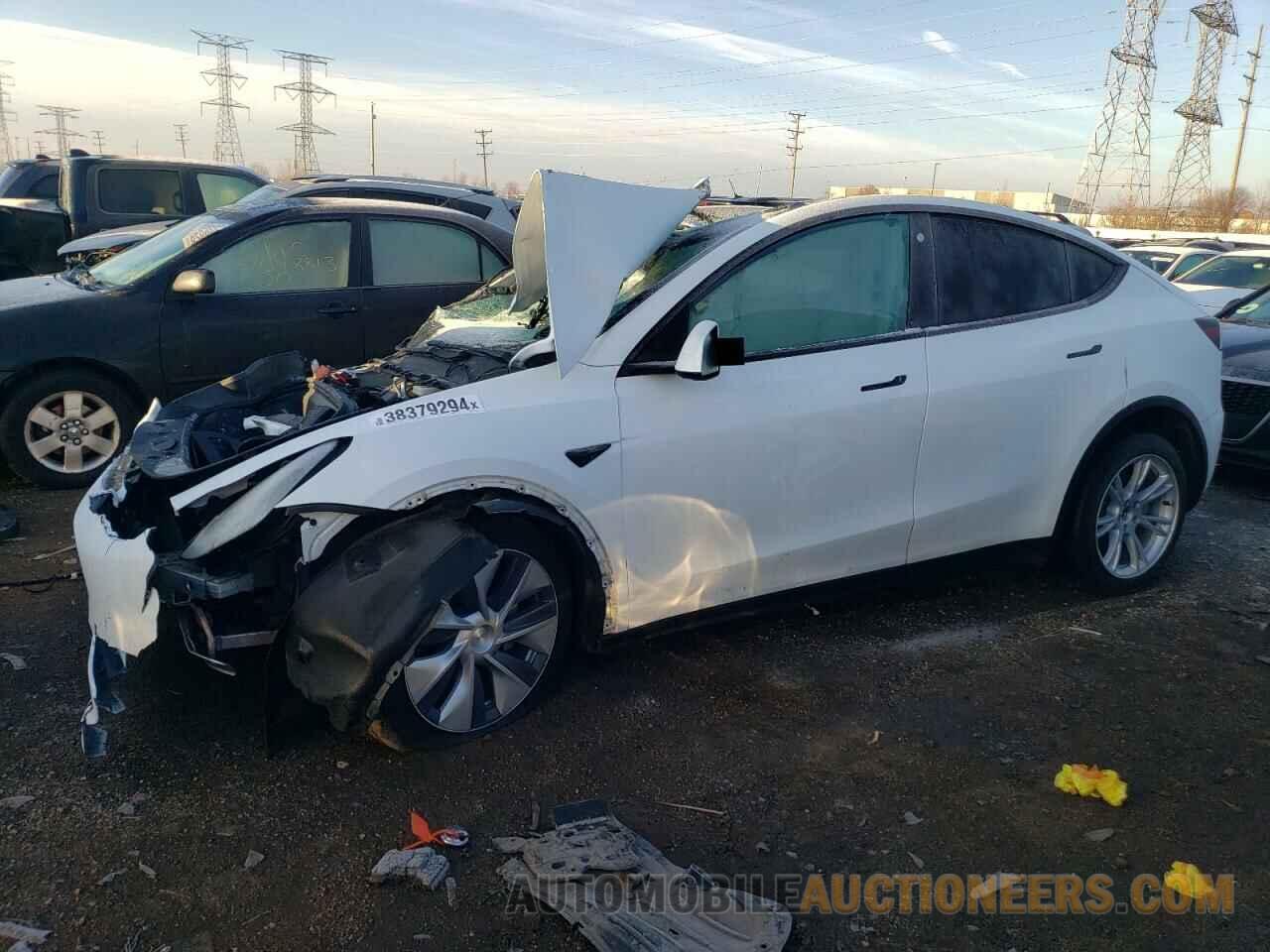 5YJYGDEE6MF297440 TESLA MODEL Y 2021