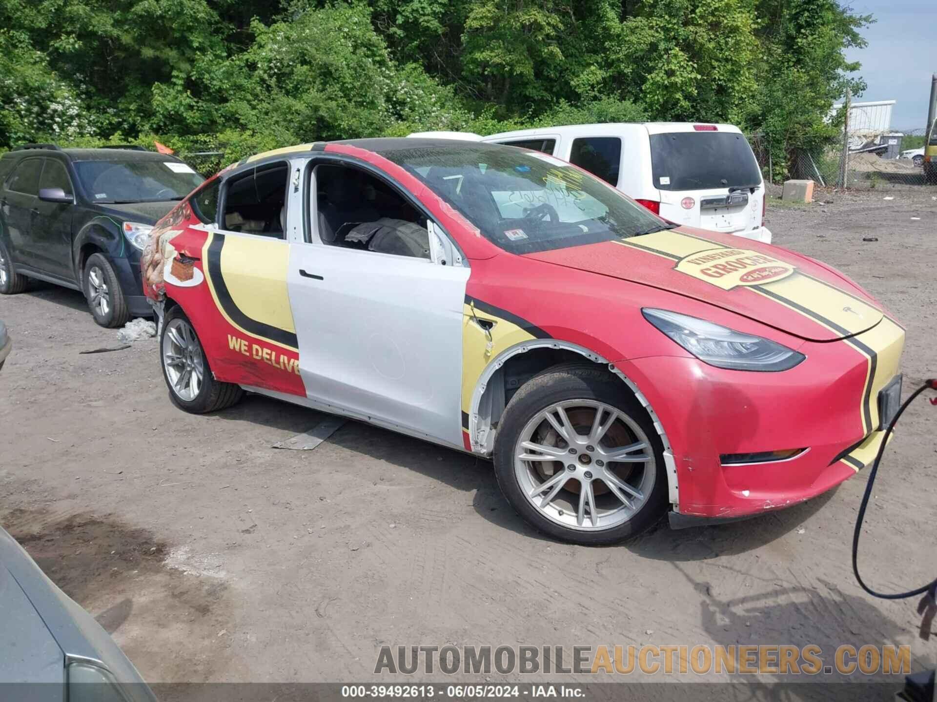 5YJYGDEE7LF016955 TESLA MODEL Y 2020