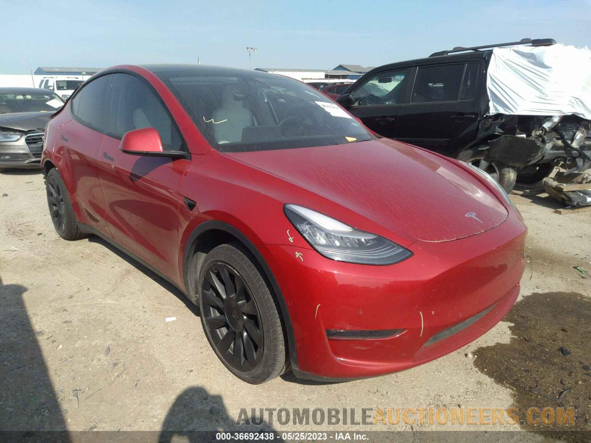 5YJYGDEE7LF025672 TESLA MODEL Y 2020