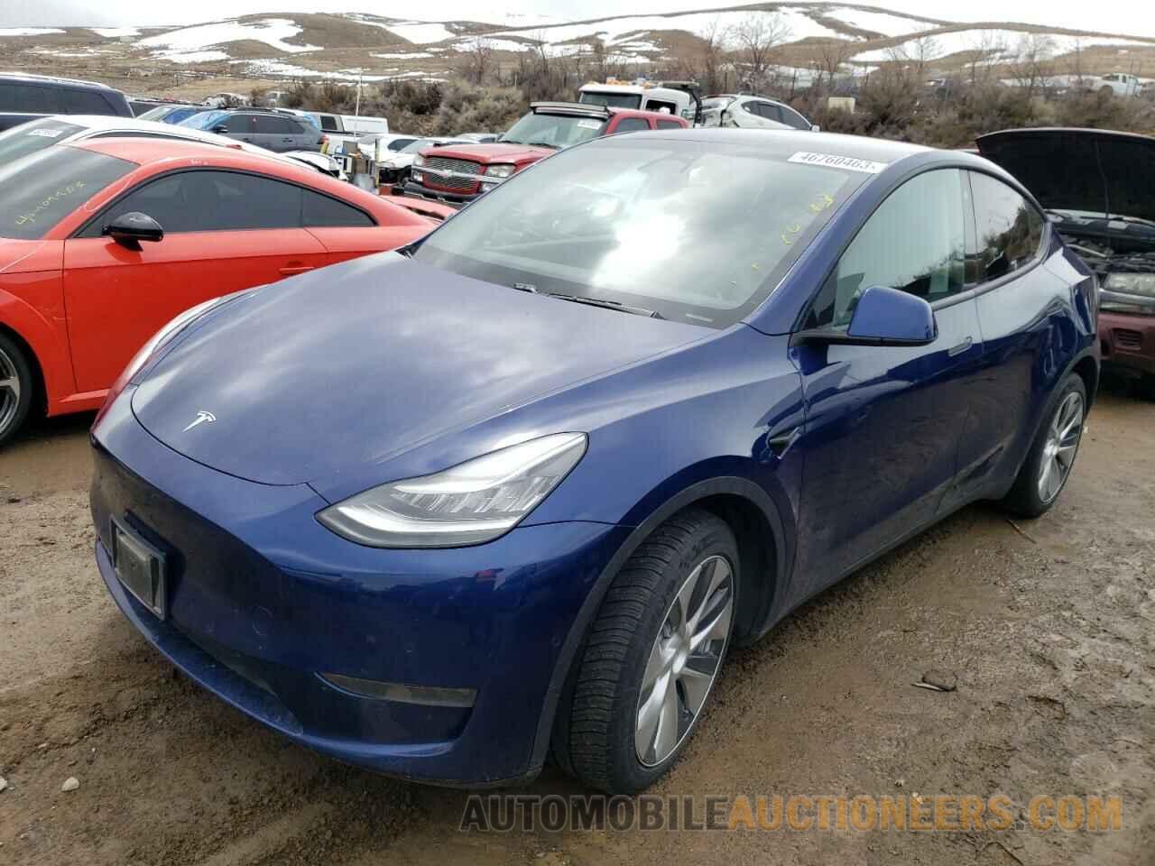 5YJYGDEE7LF055478 TESLA MODEL Y 2020