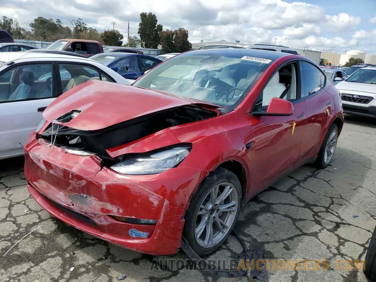 5YJYGDEE7MF066952 TESLA MODEL Y 2021