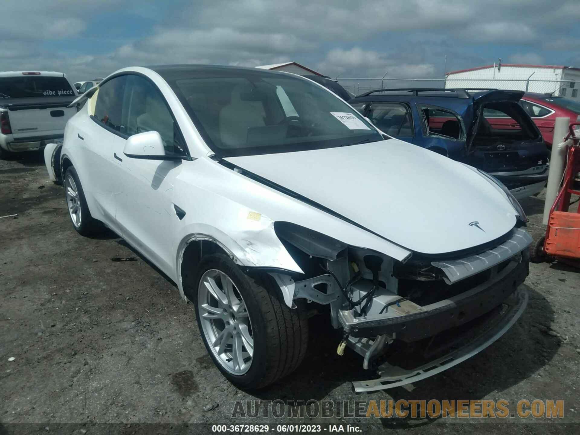 5YJYGDEE7MF075473 TESLA MODEL Y 2021