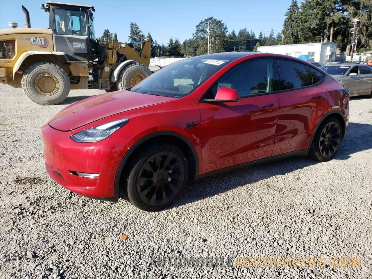 5YJYGDEE7MF080348 TESLA MODEL Y 2021