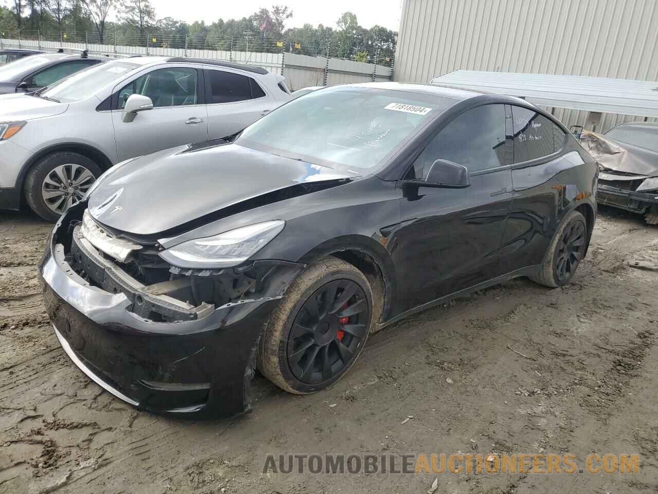 5YJYGDEE7MF092550 TESLA MODEL Y 2021