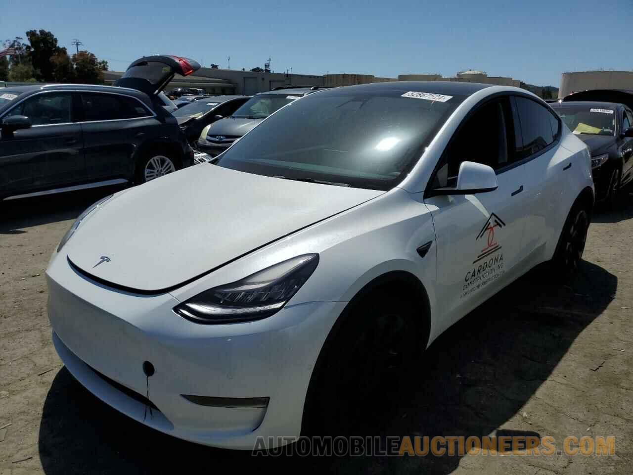 5YJYGDEE7MF097442 TESLA MODEL Y 2021