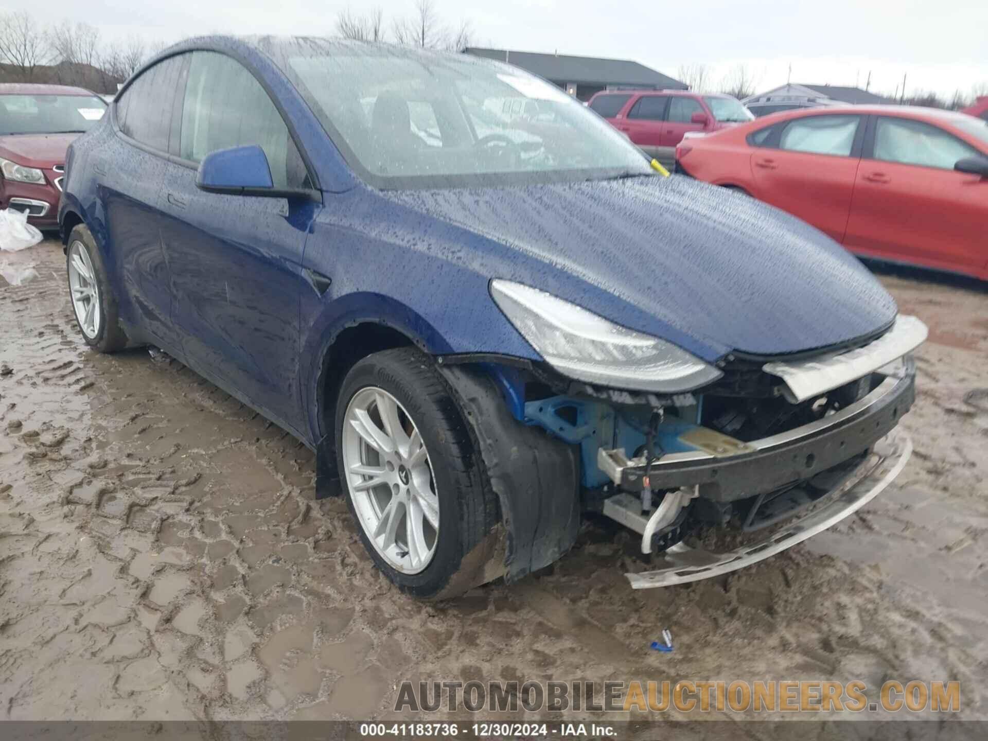 5YJYGDEE7MF145652 TESLA MODEL Y 2021