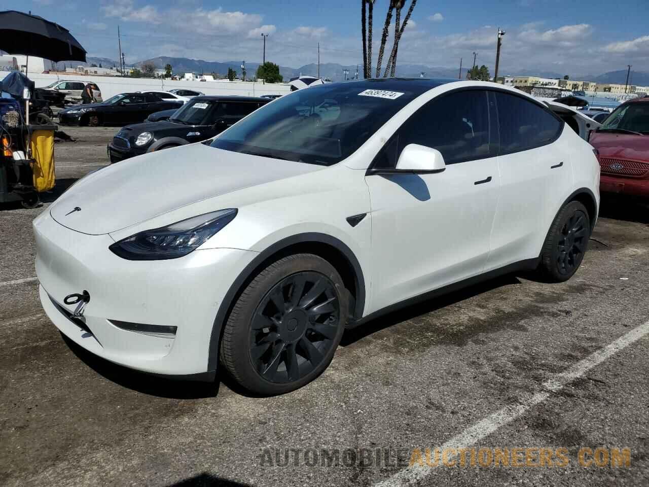 5YJYGDEE7MF161480 TESLA MODEL Y 2021