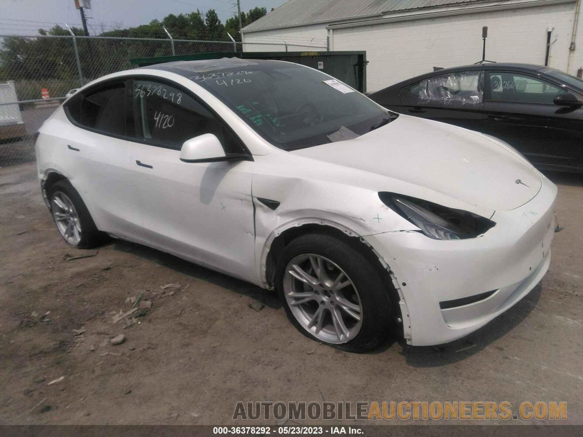 5YJYGDEE7MF180739 TESLA MODEL Y 2021