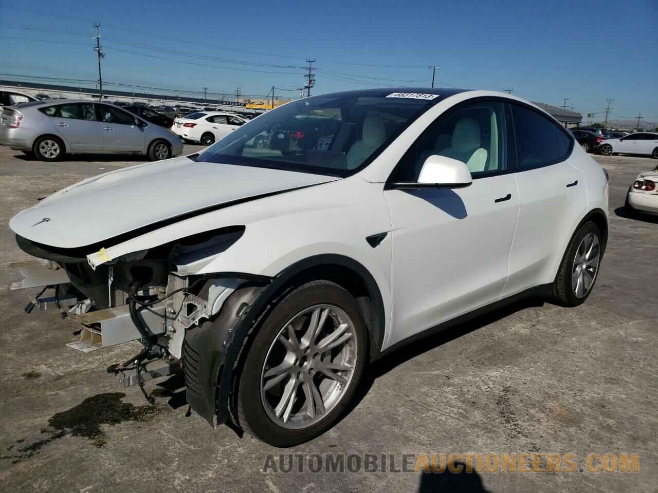 5YJYGDEE7MF182653 TESLA MODEL Y 2021