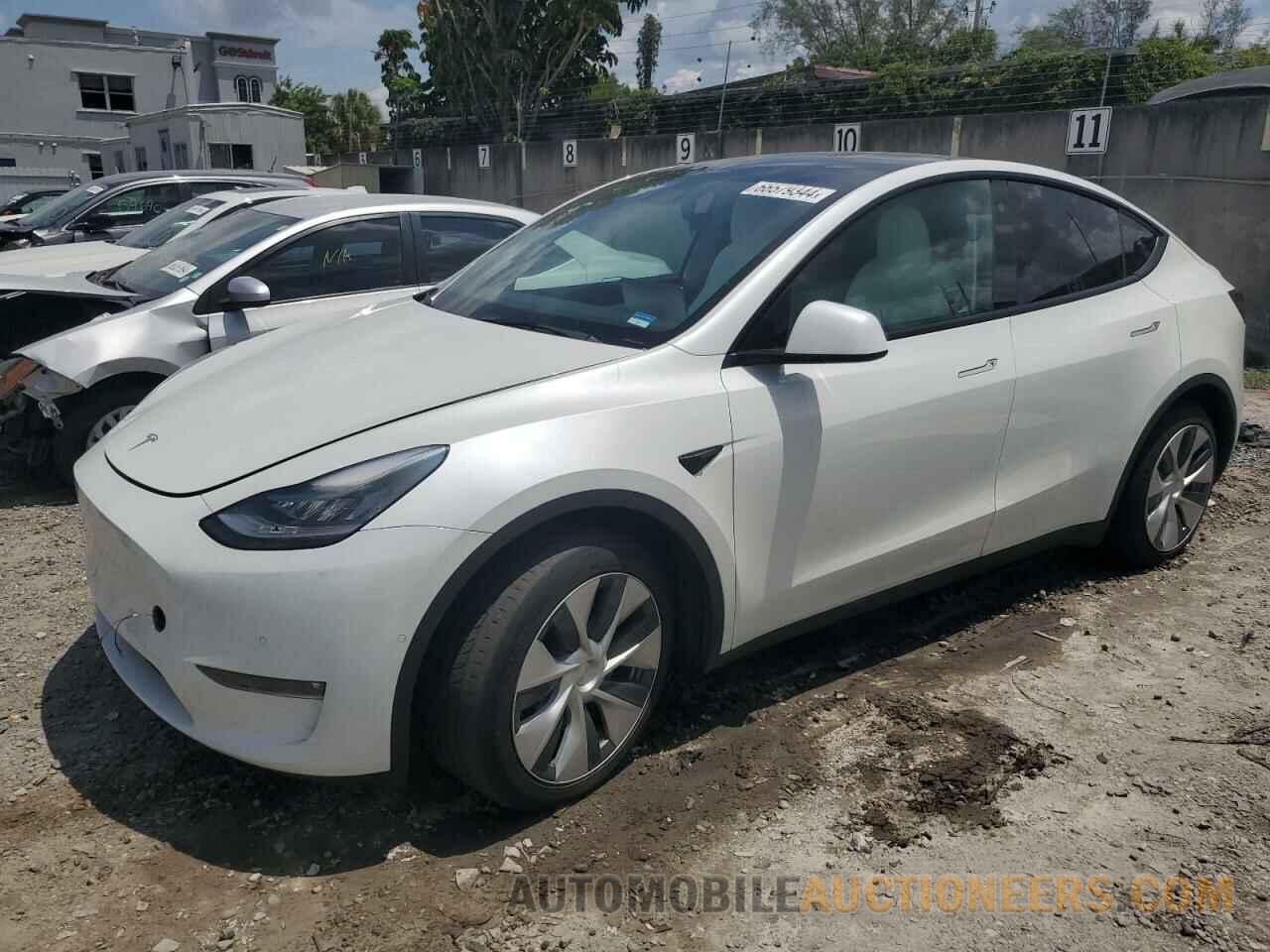 5YJYGDEE7MF183513 TESLA MODEL Y 2021