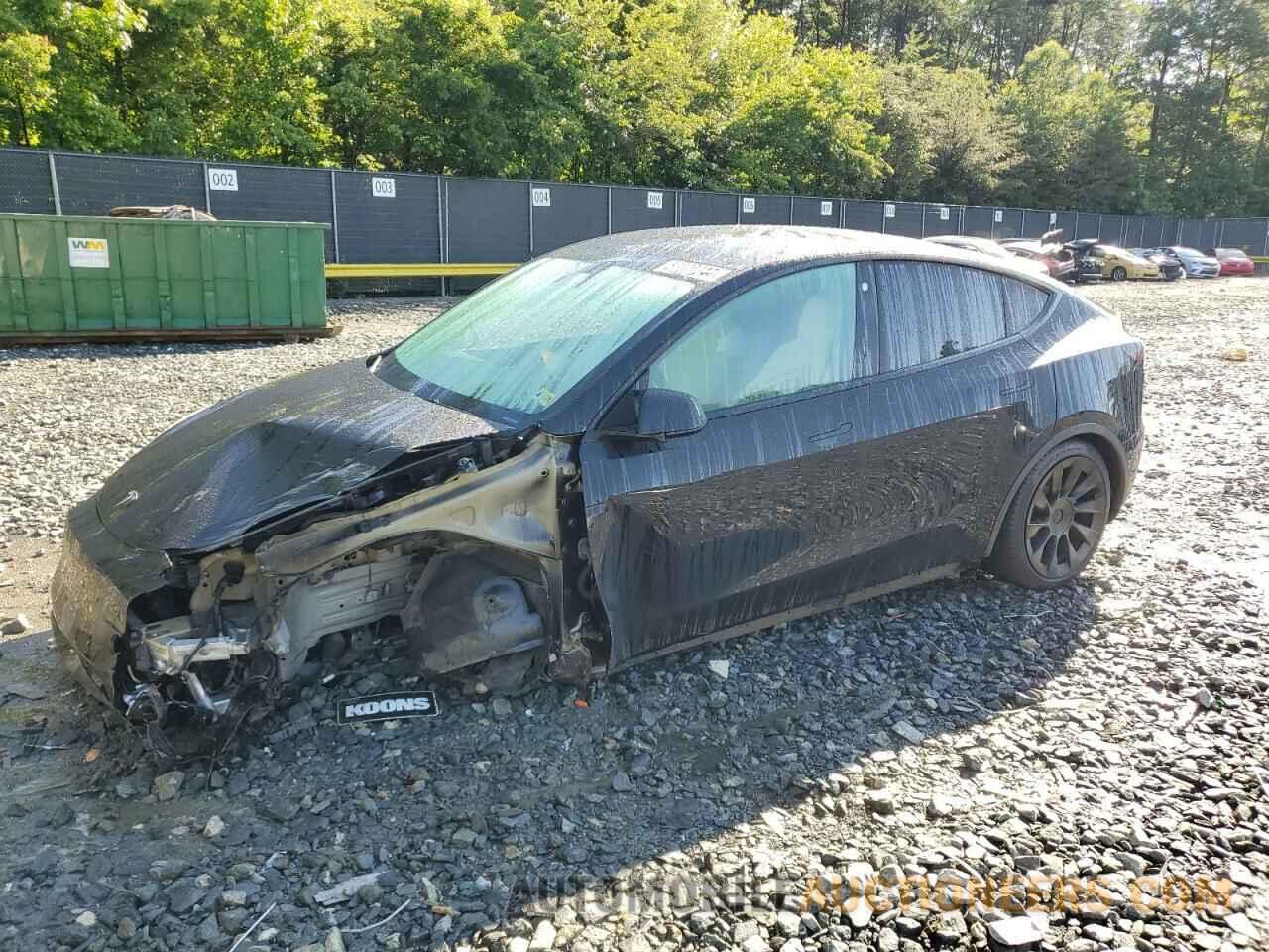 5YJYGDEE7MF187478 TESLA MODEL Y 2021