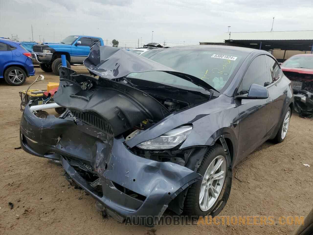 5YJYGDEE7MF202397 TESLA MODEL Y 2021