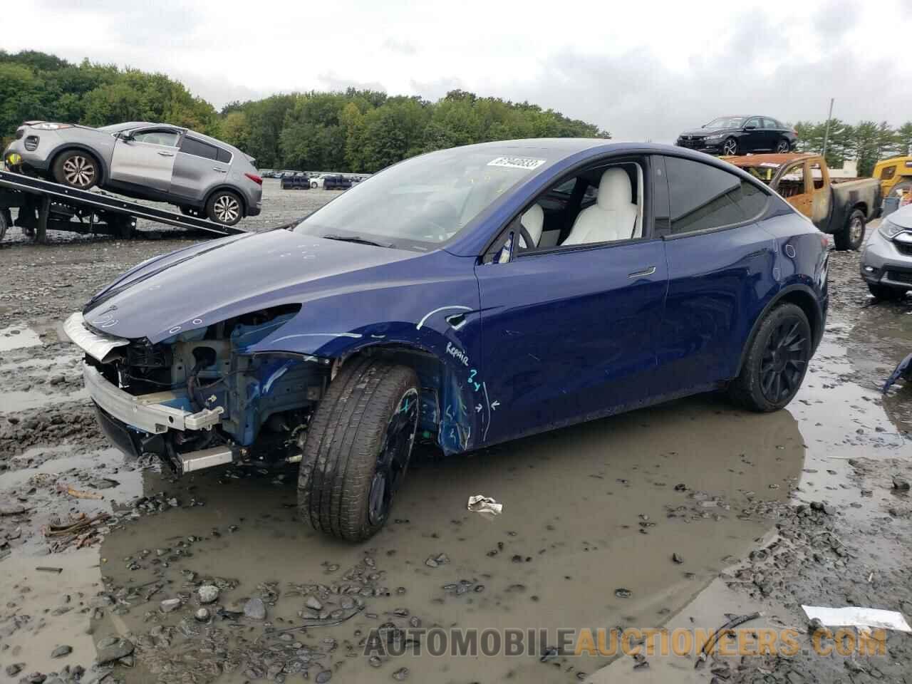 5YJYGDEE7MF202867 TESLA MODEL Y 2021