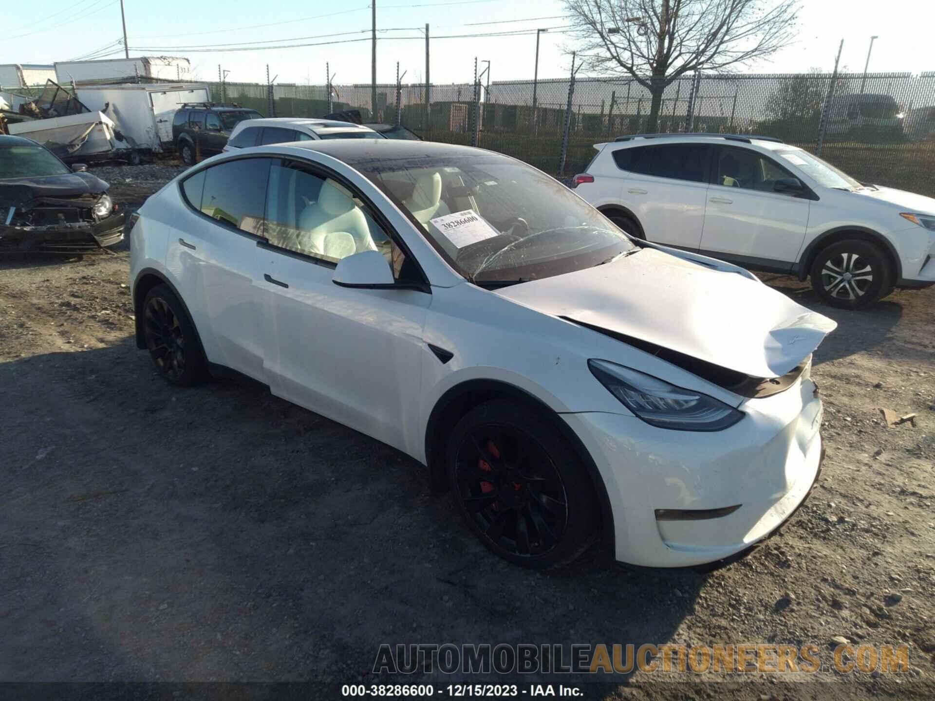 5YJYGDEE7MF228594 TESLA MODEL Y 2021