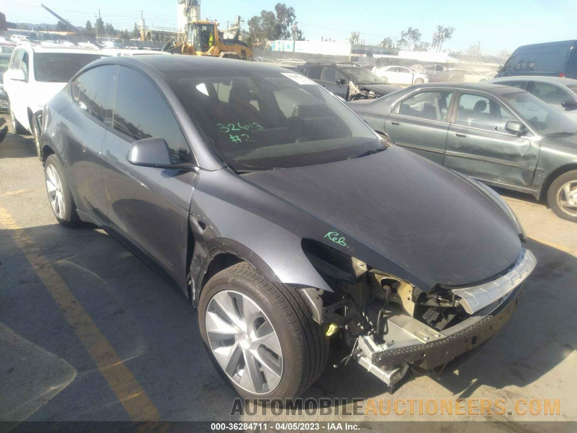 5YJYGDEE7MF243872 TESLA MODEL Y 2021