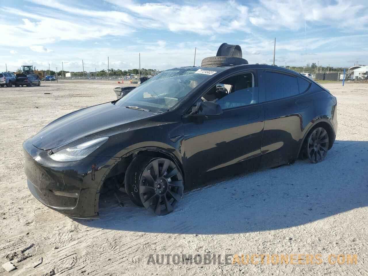 5YJYGDEE7MF254550 TESLA MODEL Y 2021