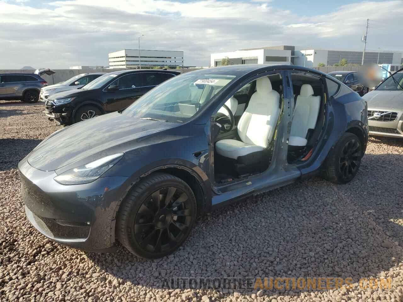 5YJYGDEE7MF256296 TESLA MODEL Y 2021