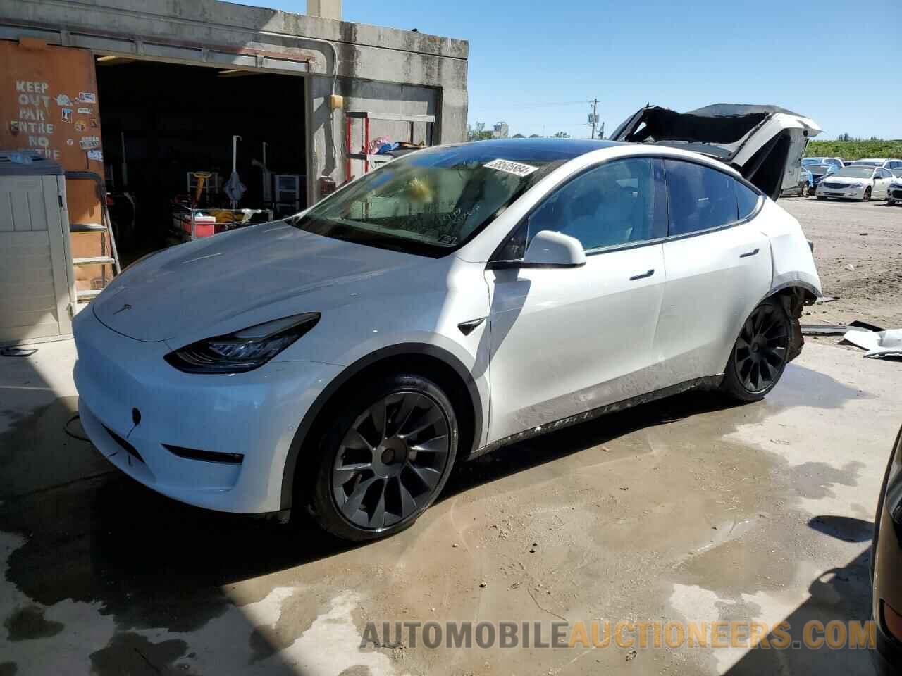 5YJYGDEE7MF257917 TESLA MODEL Y 2021