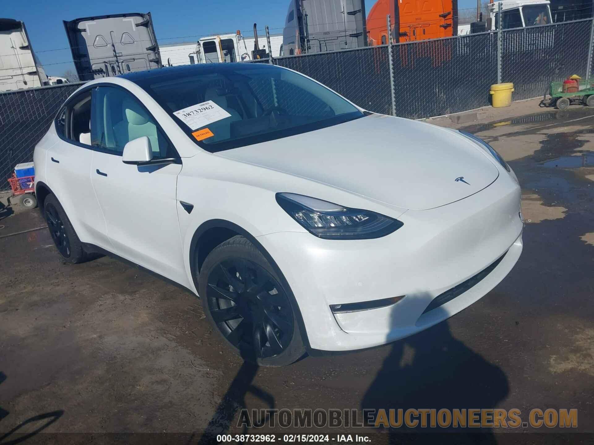 5YJYGDEE7MF283790 TESLA MODEL Y 2021