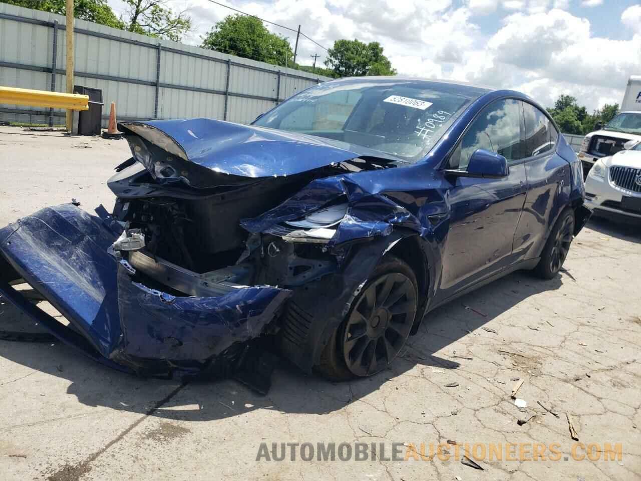 5YJYGDEE7MF300989 TESLA MODEL Y 2021