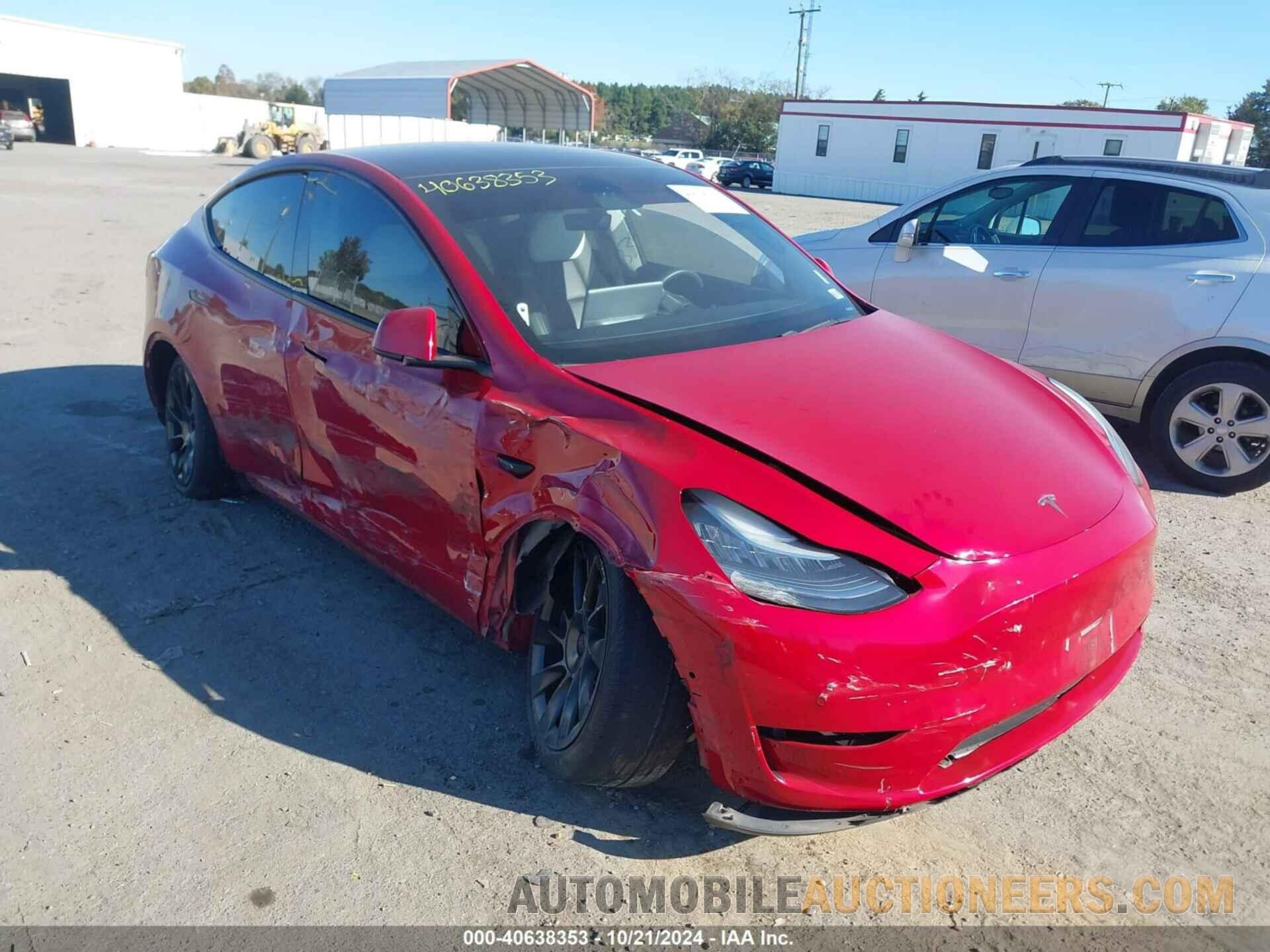 5YJYGDEE8LF008265 TESLA MODEL Y 2020