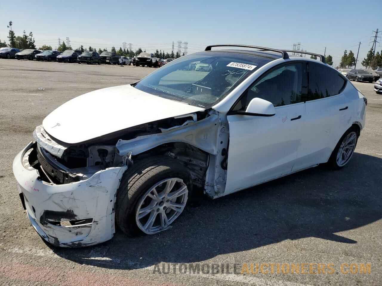 5YJYGDEE8LF047759 TESLA MODEL Y 2020