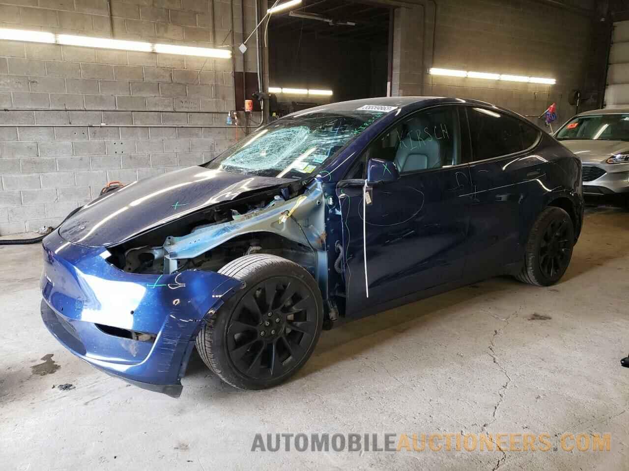 5YJYGDEE8MF060254 TESLA MODEL Y 2021