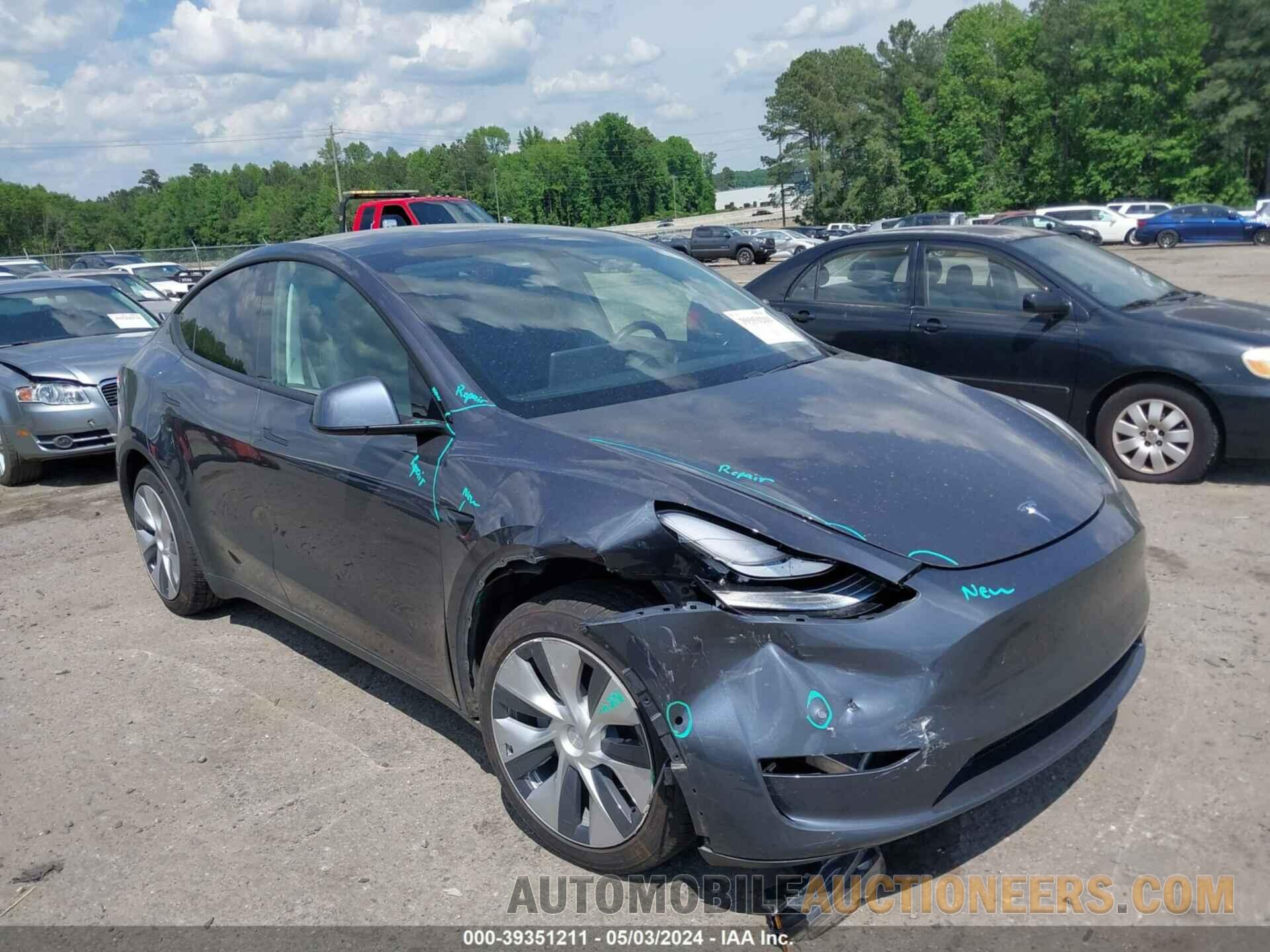 5YJYGDEE8MF065499 TESLA MODEL Y 2021