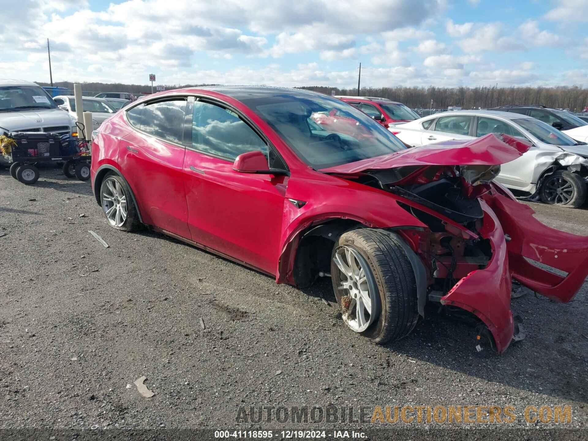 5YJYGDEE8MF134885 TESLA MODEL Y 2021