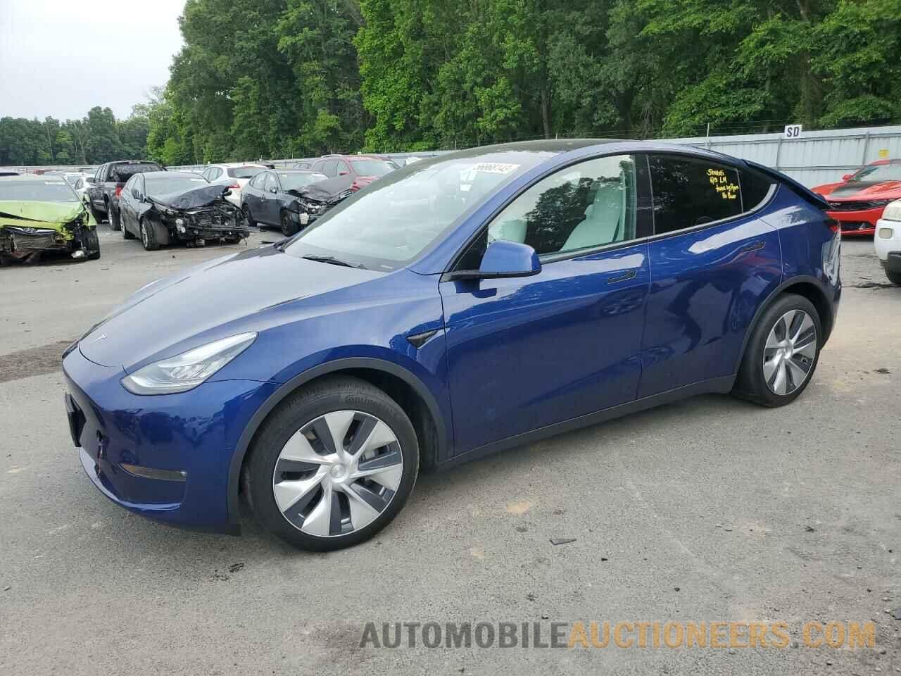 5YJYGDEE8MF142467 TESLA MODEL Y 2021