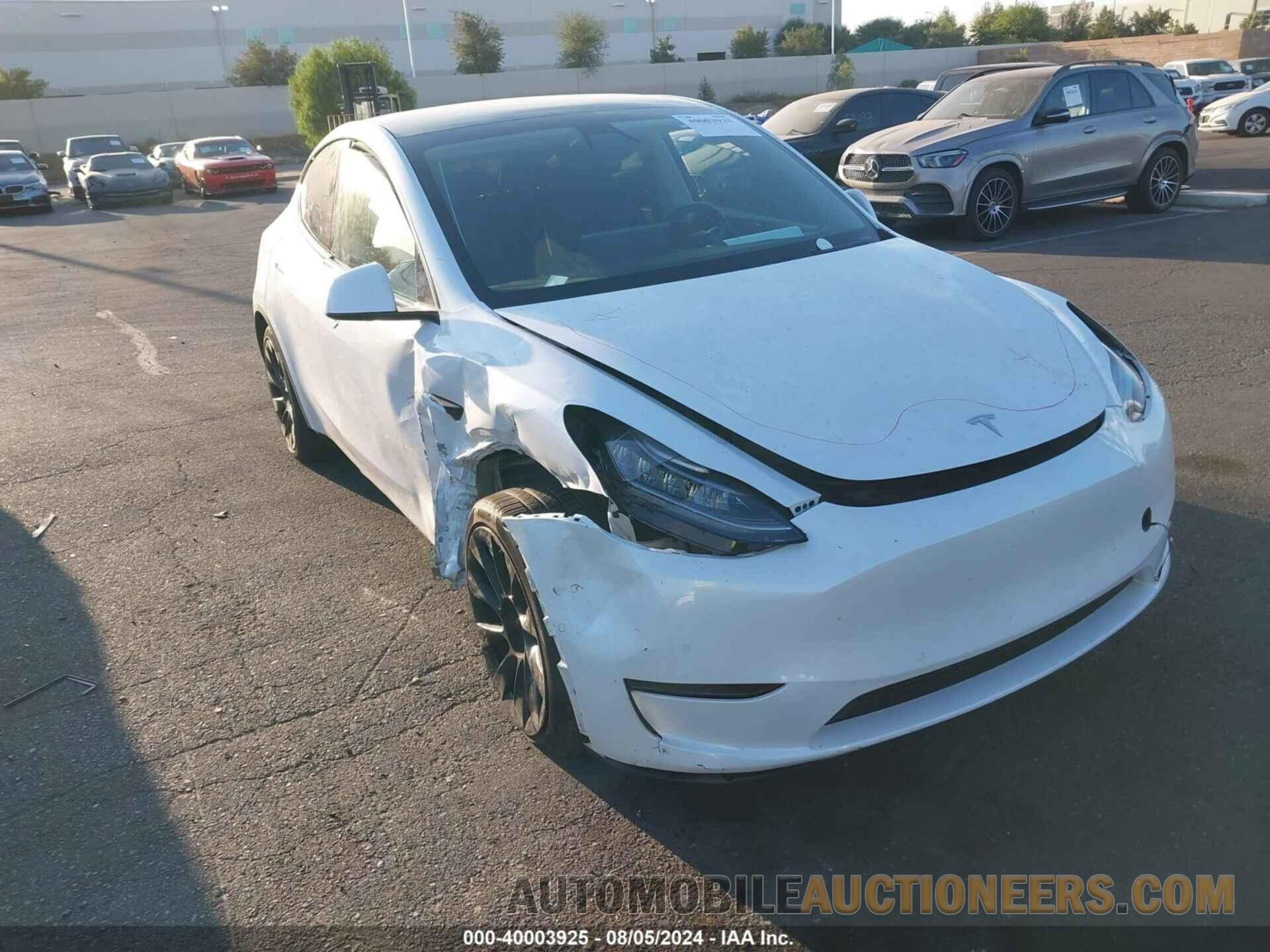 5YJYGDEE8MF160841 TESLA MODEL Y 2021