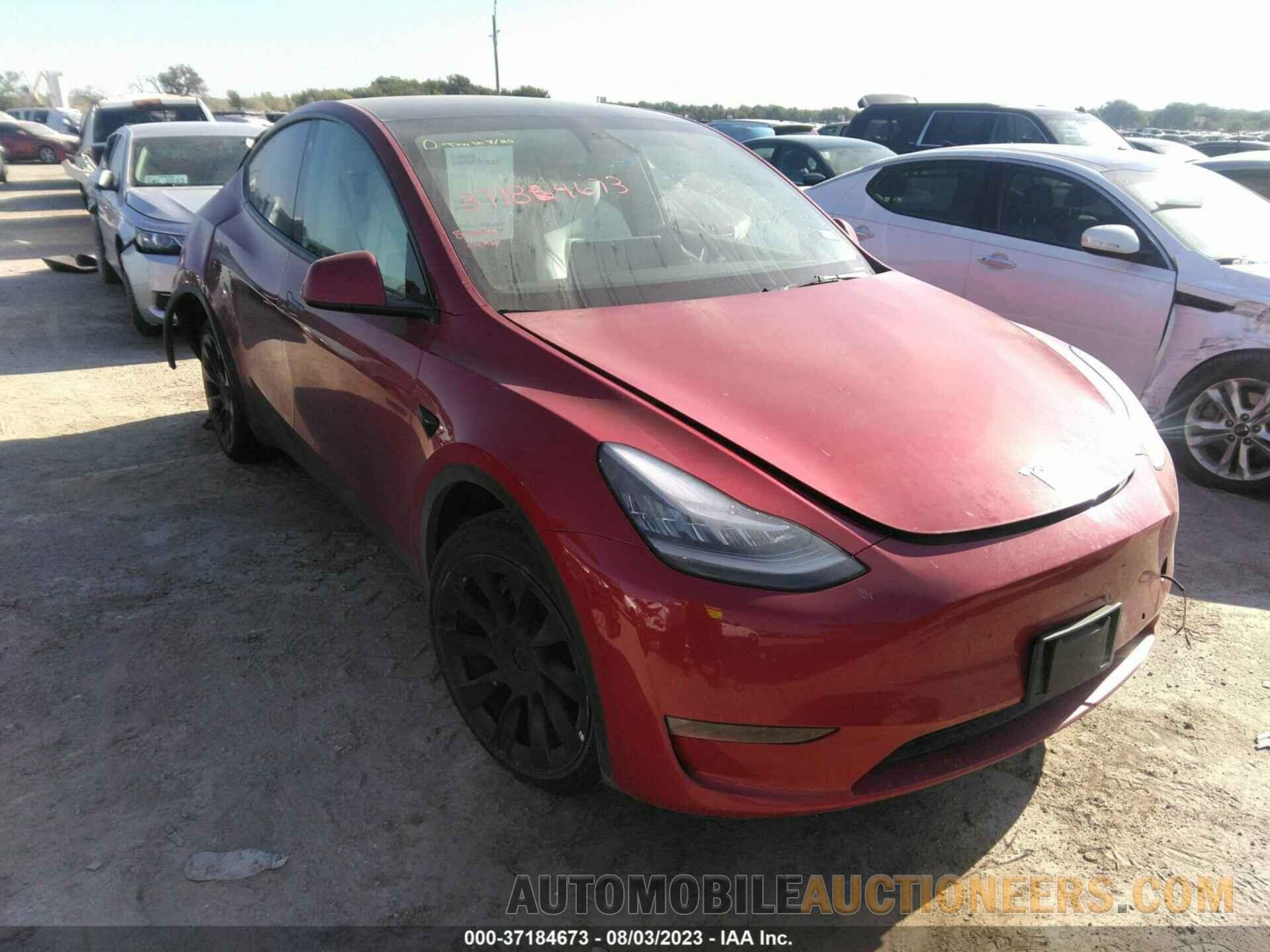 5YJYGDEE8MF193001 TESLA MODEL Y 2021