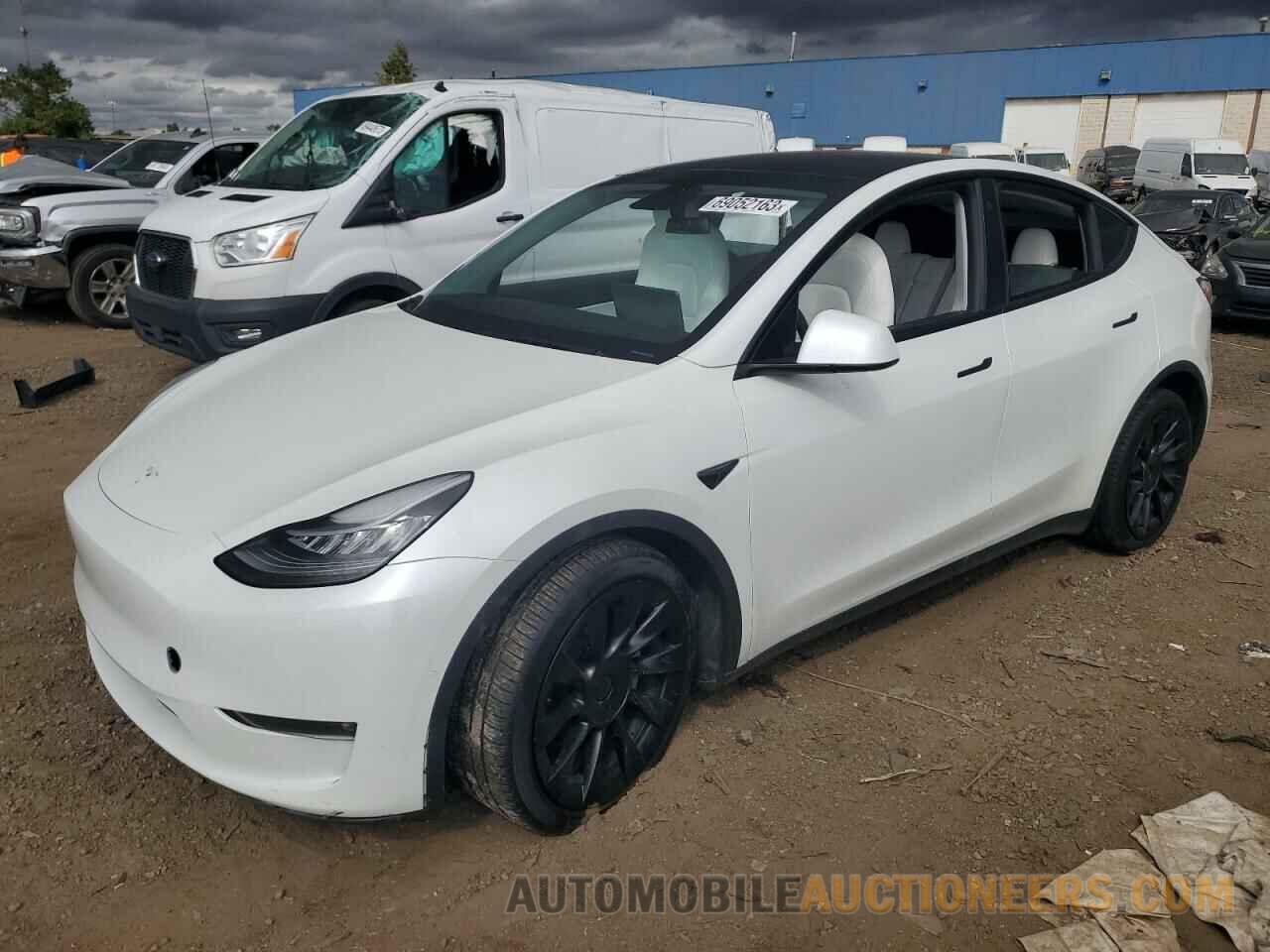 5YJYGDEE8MF201310 TESLA MODEL Y 2021