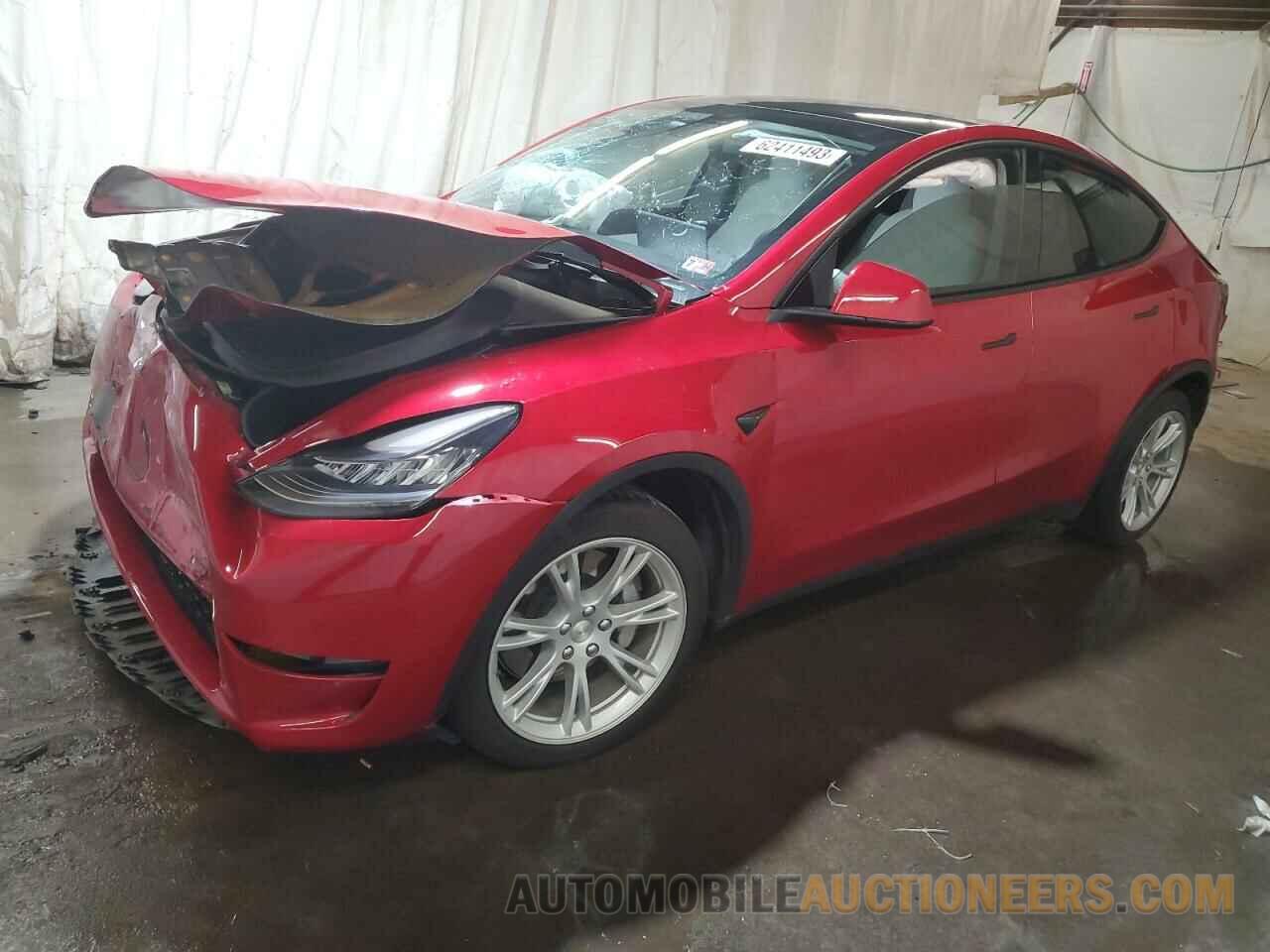 5YJYGDEE8MF203221 TESLA MODEL Y 2021