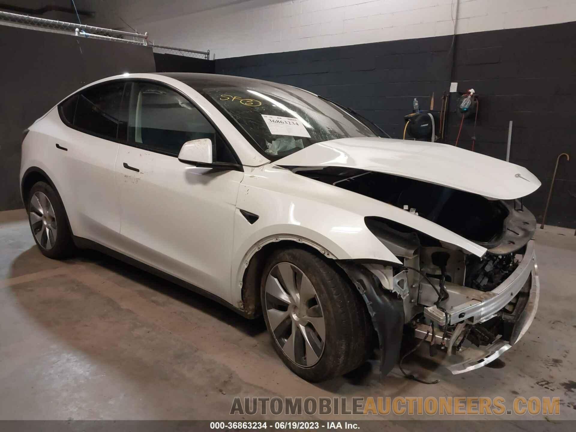 5YJYGDEE8MF204238 TESLA MODEL Y 2021