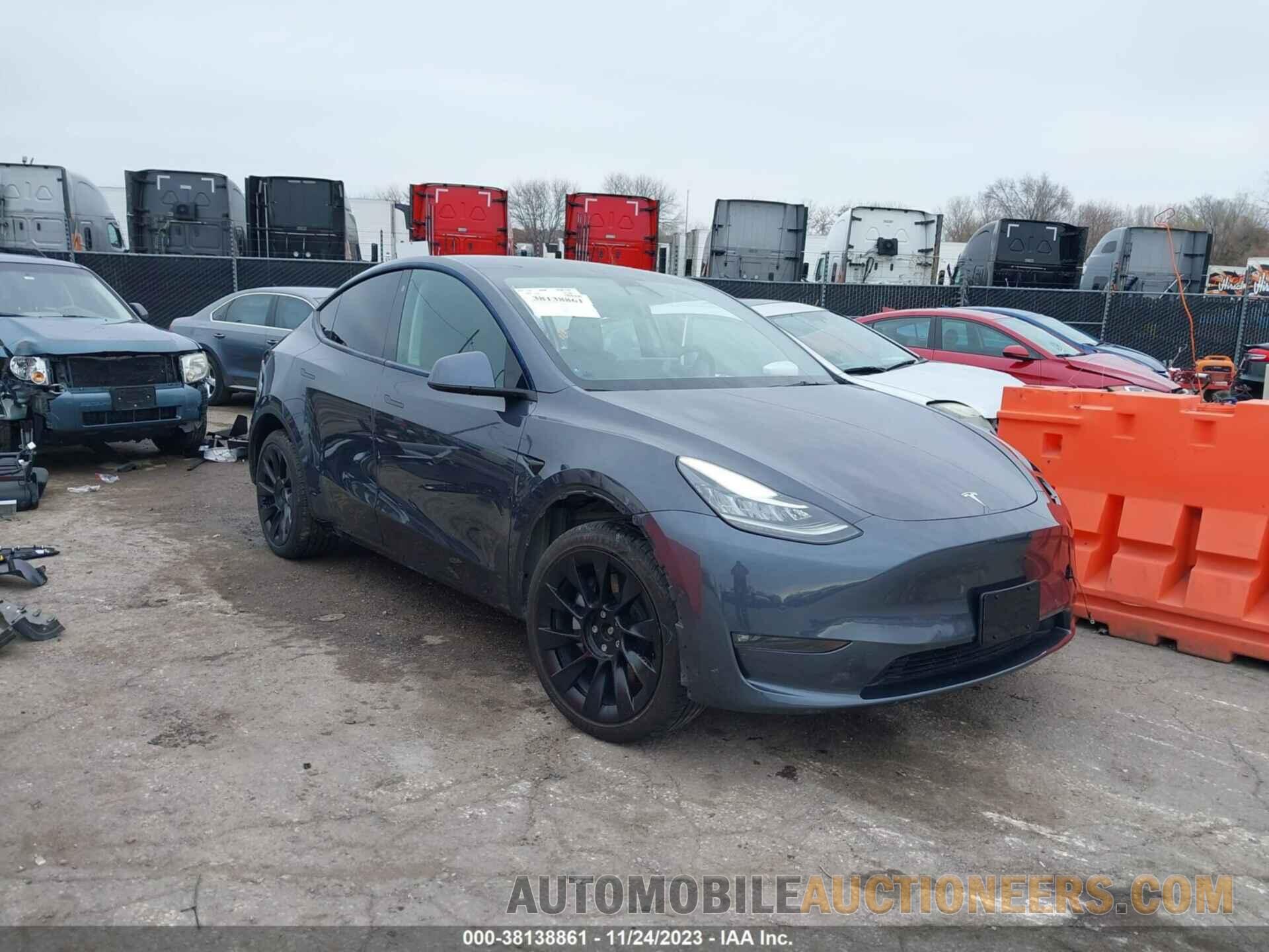 5YJYGDEE8MF207396 TESLA MODEL Y 2021