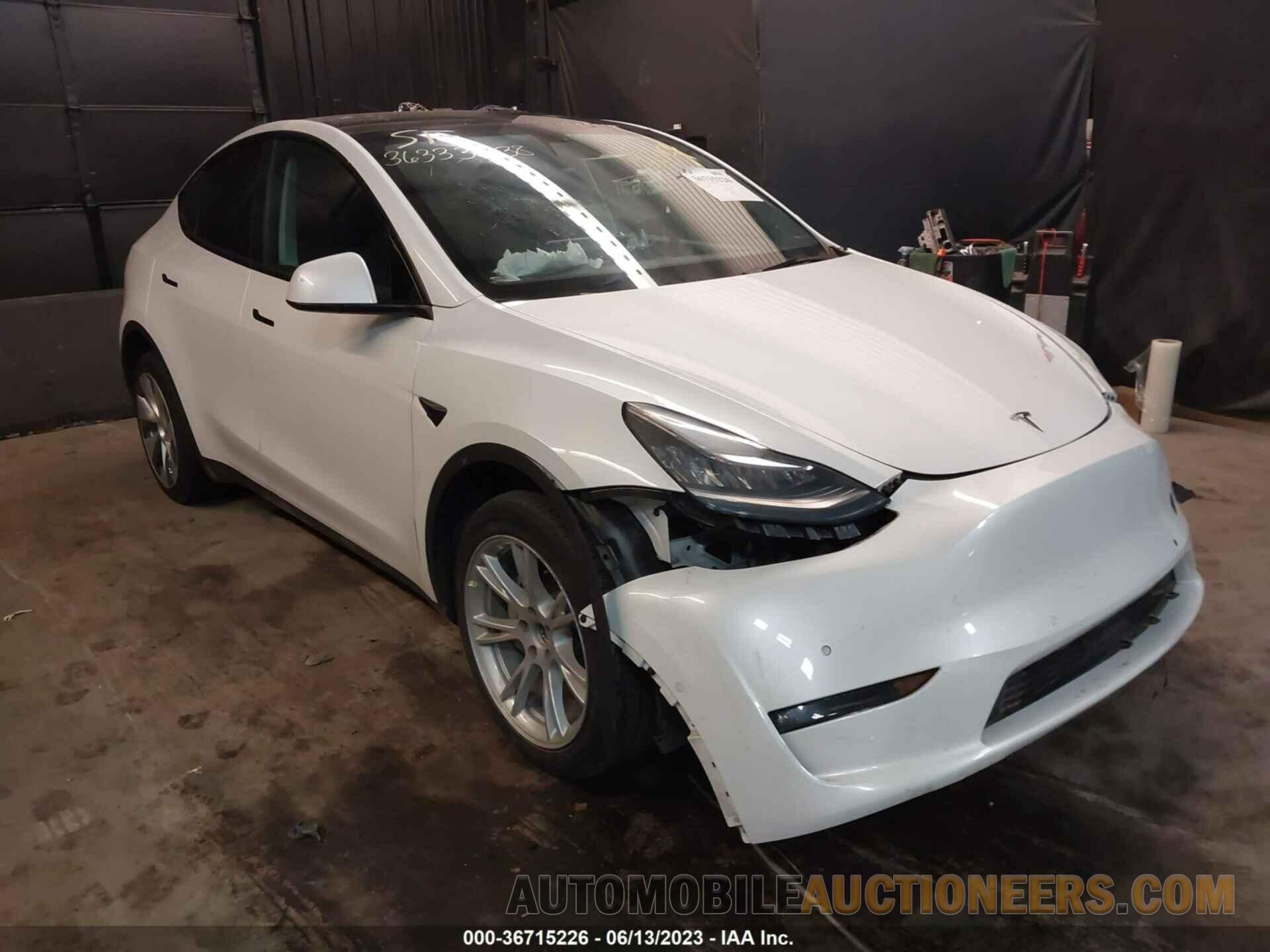 5YJYGDEE8MF207771 TESLA MODEL Y 2021