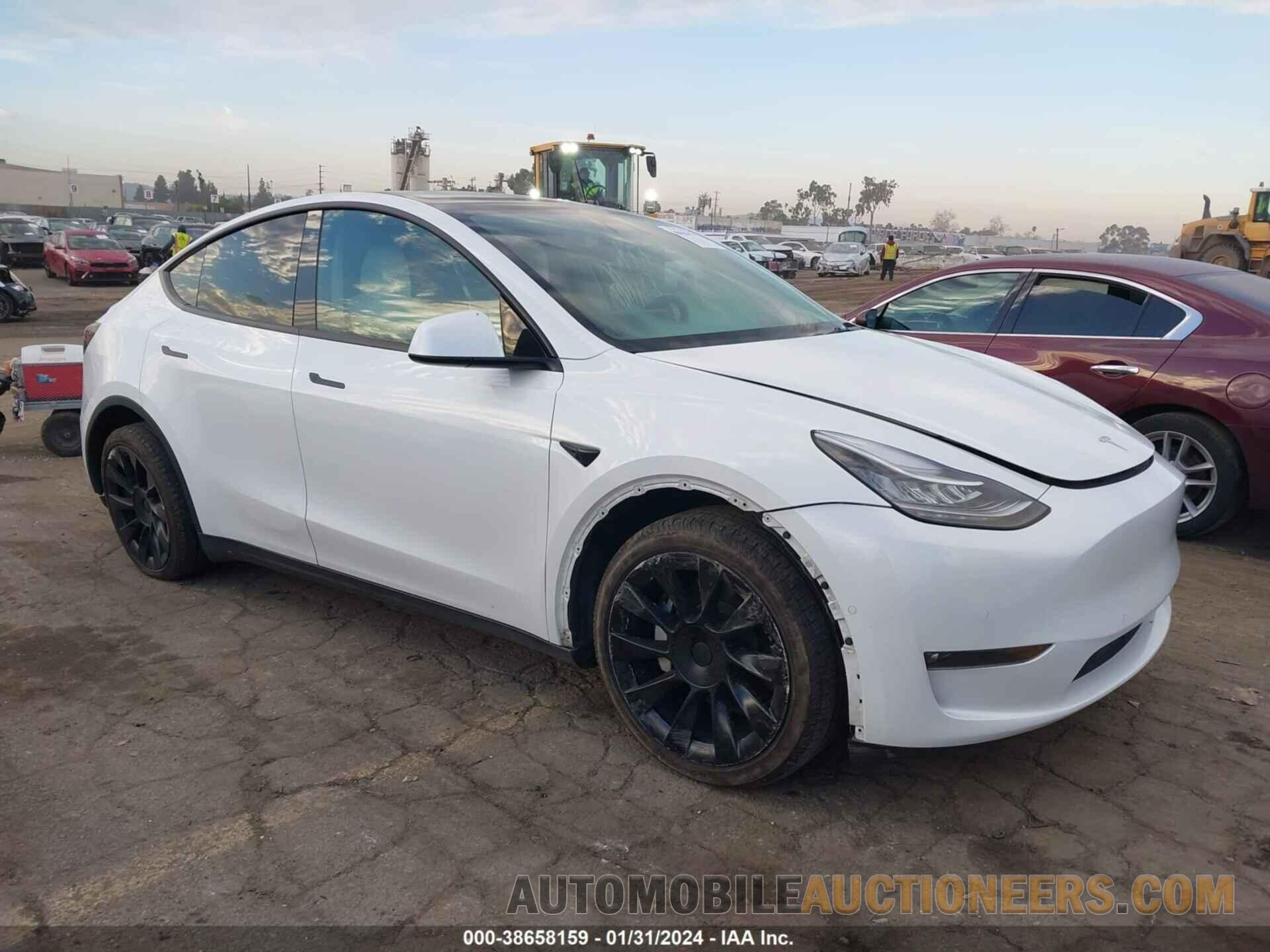 5YJYGDEE8MF216289 TESLA MODEL Y 2021