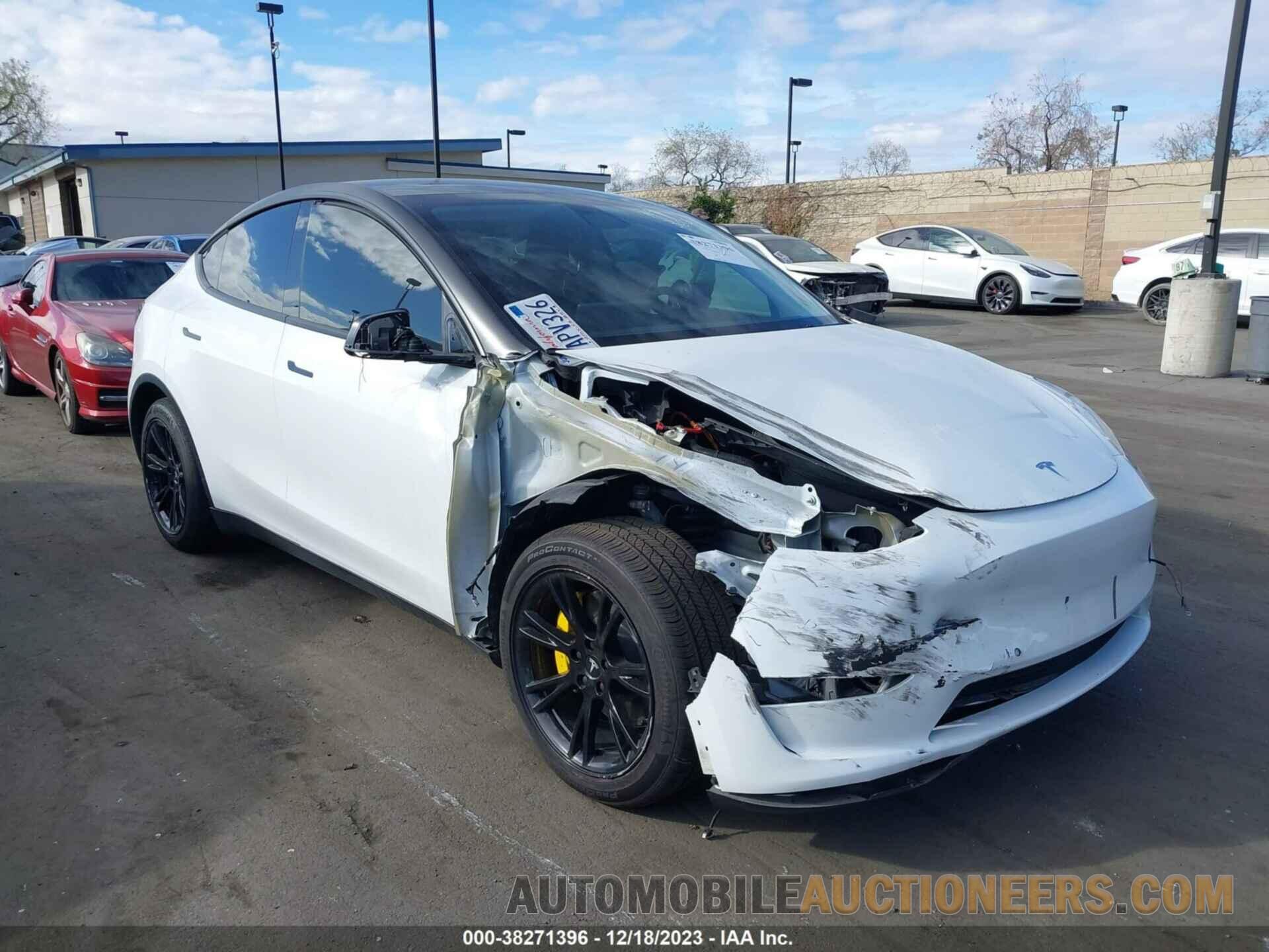 5YJYGDEE8MF217264 TESLA MODEL Y 2021