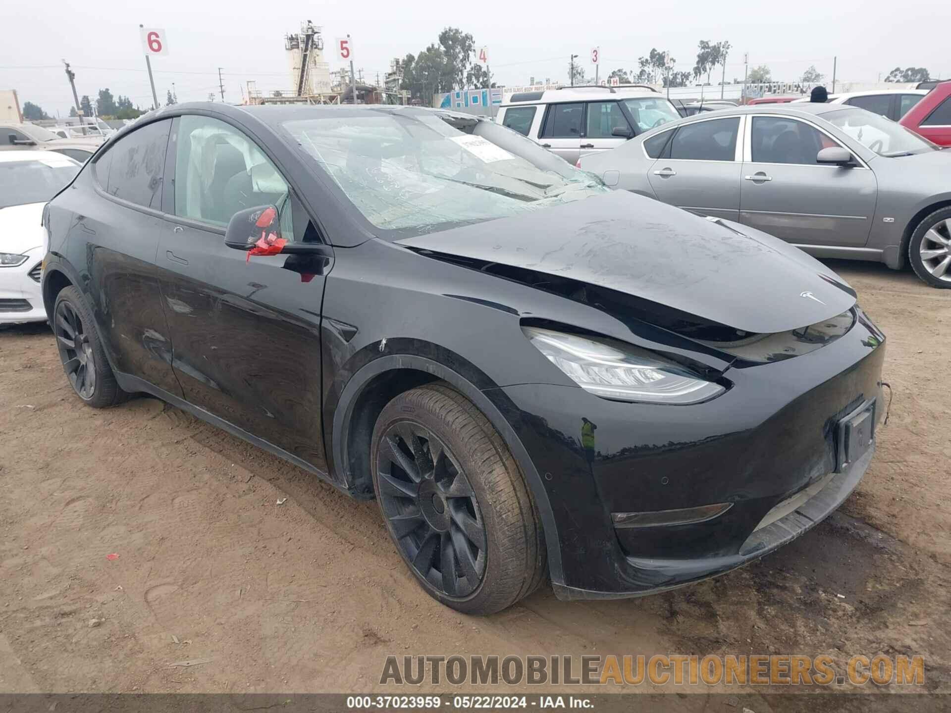 5YJYGDEE8MF222593 TESLA MODEL Y 2021